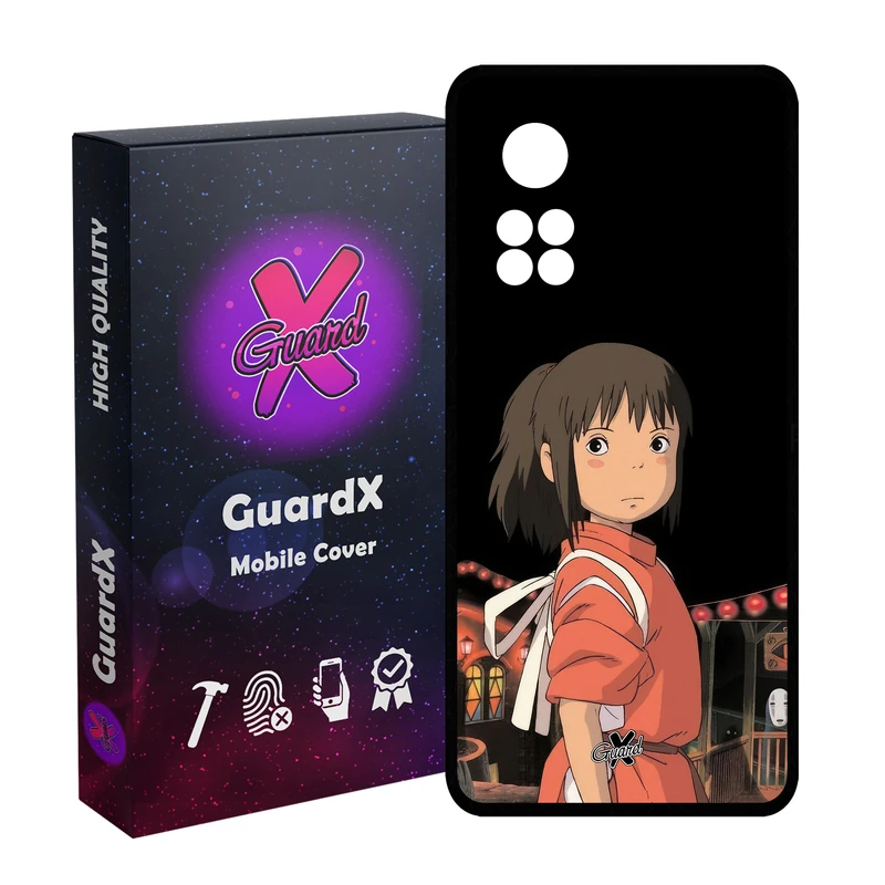 کاور گارد ایکس طرح Spirited Away Anime مدل Glass10574 مناسب برای گوشی موبایل شیائومی Mi 10T / Mi 10T Pro