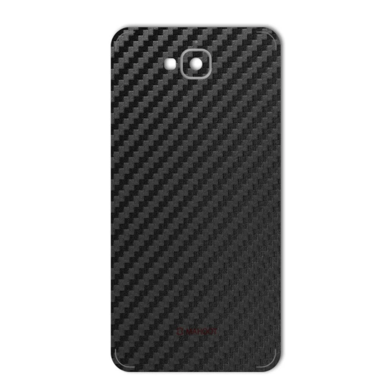 برچسب پوششی ماهوت مدل Carbon-fiber Texture مناسب برای گوشی Huawei Y6 Pro