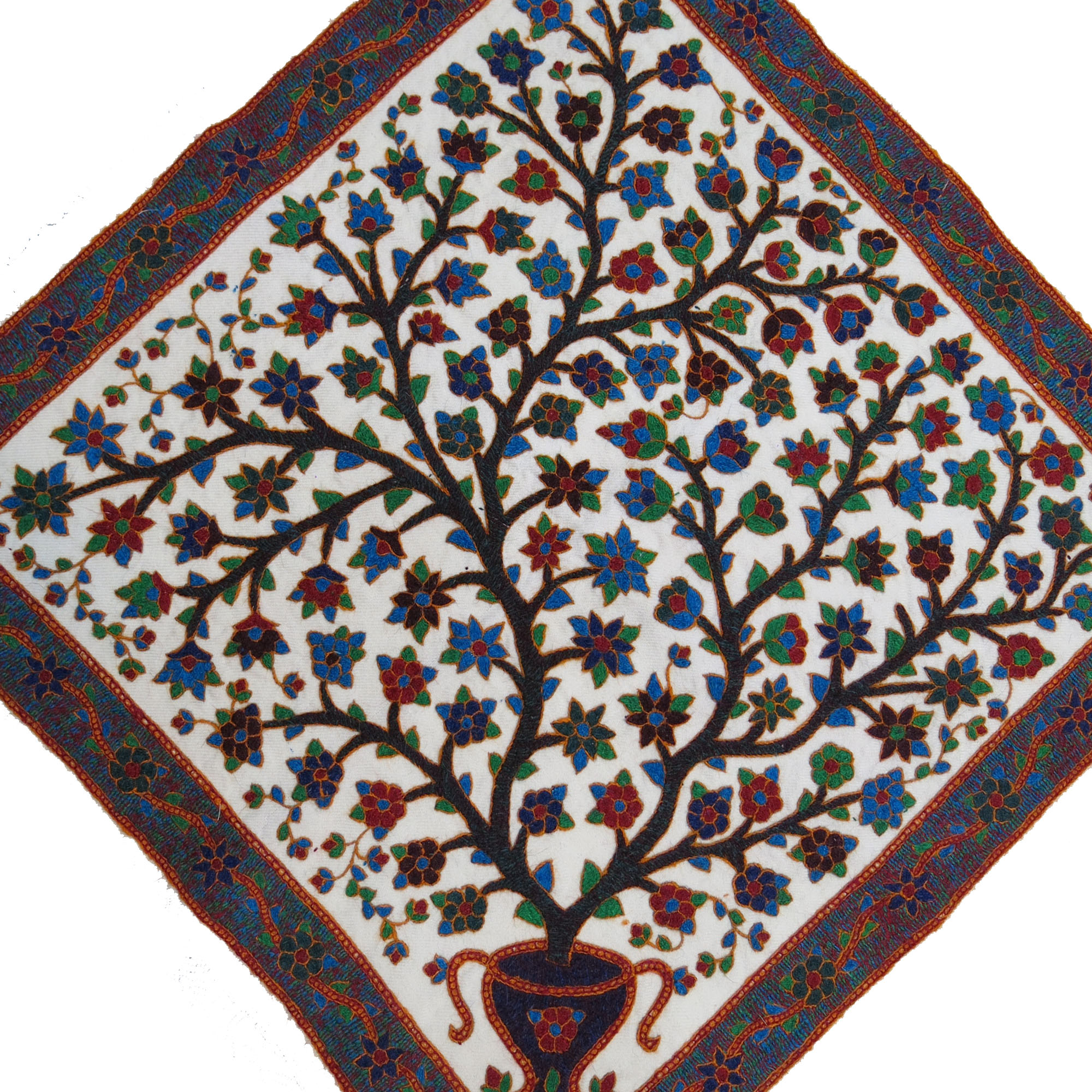 رومیزی سوزن دوزی مدل درختی کد 703