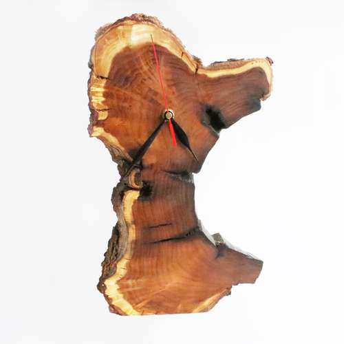 ساعت رومیزی چوبی مدل لایو ادج 01