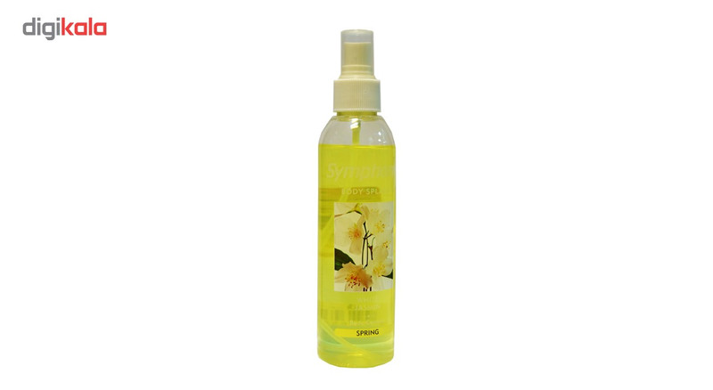 اسپری ضد تعریق و خوشبو کننده بدن زنانه سیمفونی مدل SPRING حجم 200ml اسپری ضد تعریق و خوشبو کننده بدن زنانه سیمفونی مدل SPRING حجم 200ml