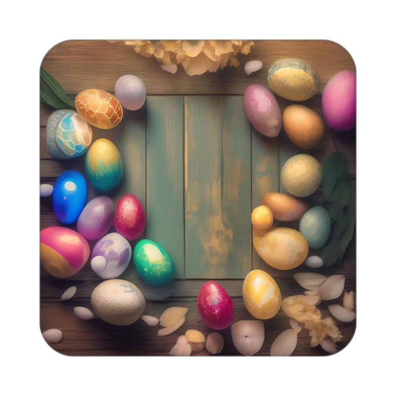 زیر لیوانی کاکتی طرح گل مدل mp19777