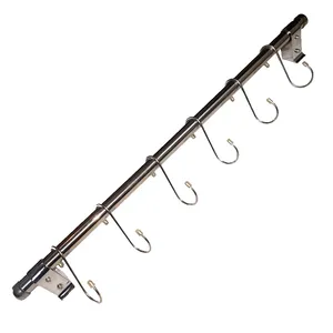 میله نگهدارنده لوازم آشپزخانه کد 70 به همراه قلاب