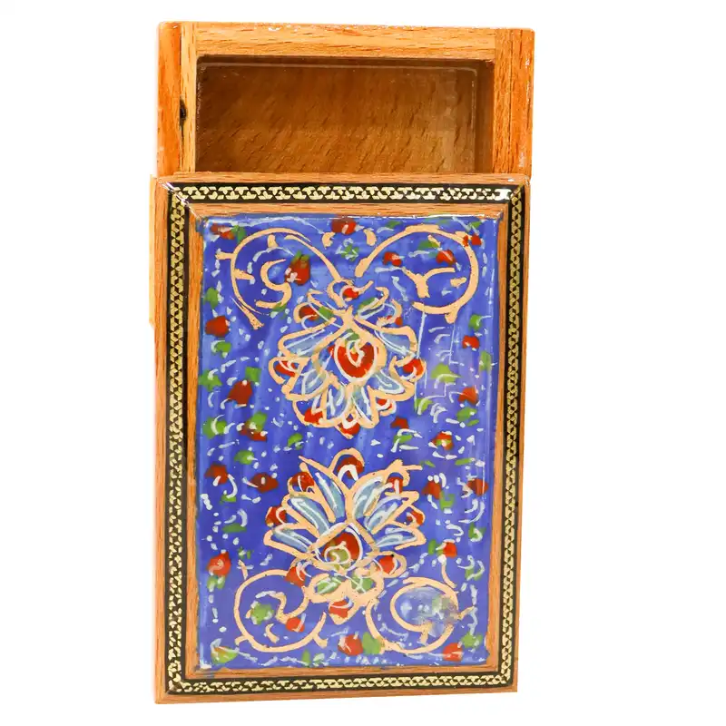 جا کارتی خاتم کاری مدل کشویی طرح تذهیب