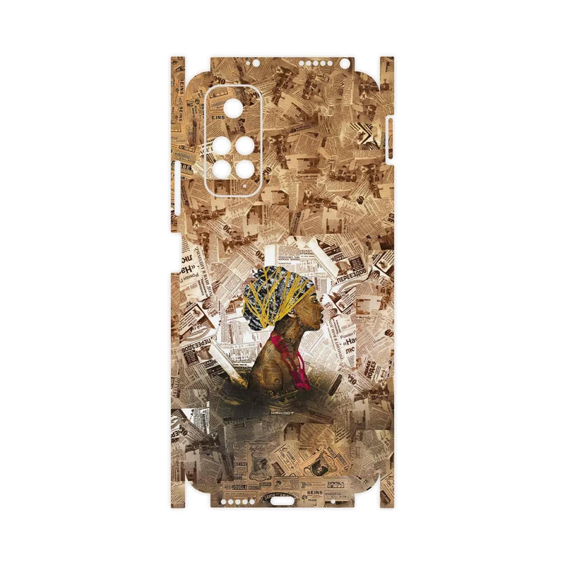 برچسب پوششی ماهوت مدل Collage of African Women-FullSkin مناسب برای گوشی موبایل شیائومی Redmi Note 11