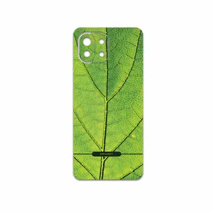 MAHOOT Leaf-Texture Cover Sticker for Xiaomi 11 Lite 5G NE