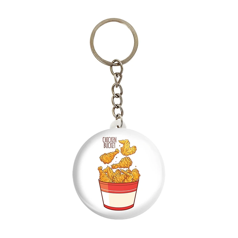 جاکلیدی خندالو مدل فست فود Fast Food کد 36564