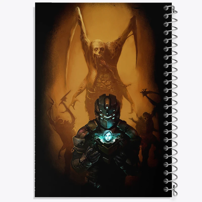 دفتر نقاشی 50 برگ خندالو طرح بازی دد اسپیس (Dead Space) کد 34986