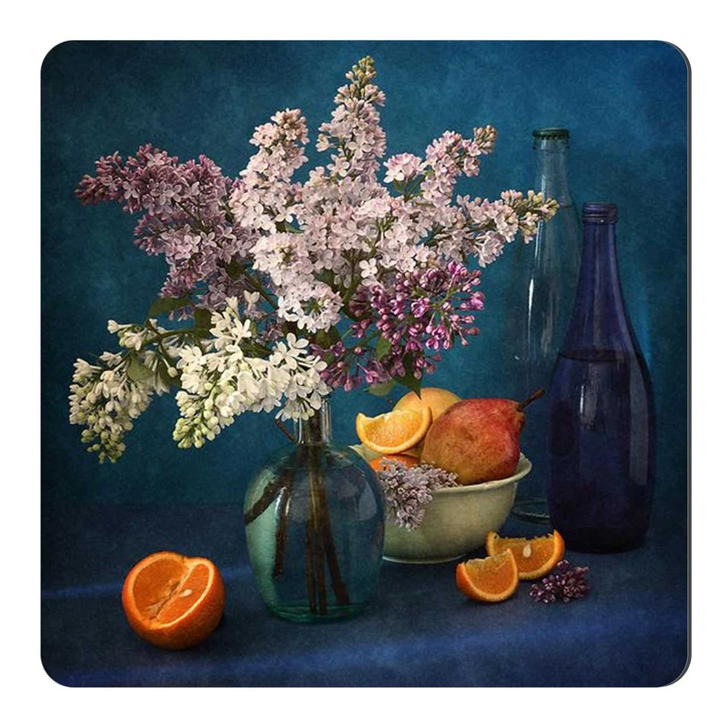 مگنت طرح نقاشی گل و گلدان کد wmg2214