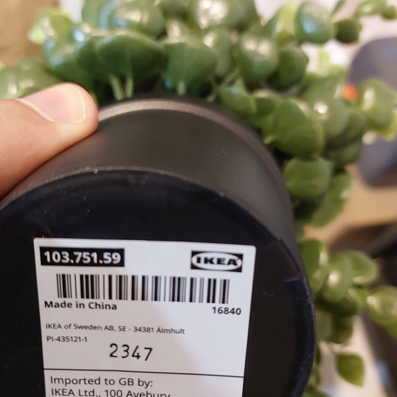 گلدان به همراه گل مصنوعی ایکیا مدل پونه کوهی گلدان به همراه گل مصنوعی ایکیا مدل پونه کوهی