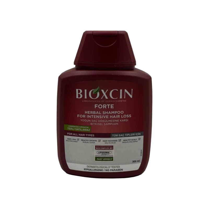 شامپو ضد ریزش مو بیوکسین مدل FORTE حجم 300 میلی لیتر