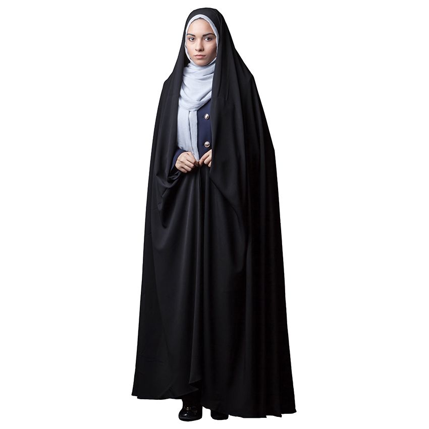 چادر ایرانی حجاب فاطمی مدل سنتی اصیل ژورژت ژاپن کد Jor 3412 -  - 1