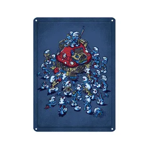 دیوارکوب مدل اسمورف ها کد s 1685