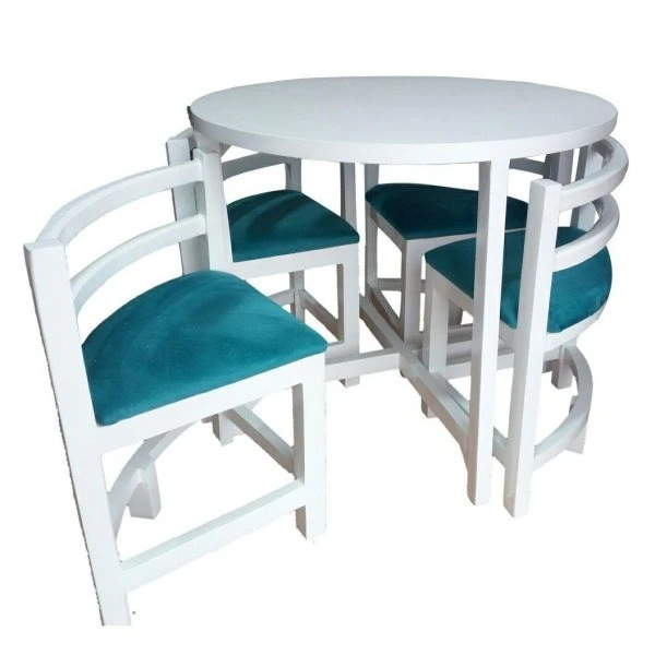 میز و صندلی ناهارخوری 4 نفره مدل کمجا اقتصادی S04