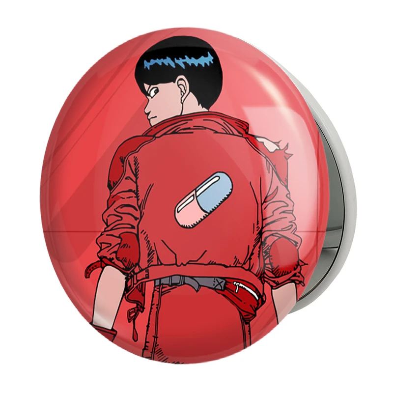 آینه جیبی خندالو طرح کاندا انیمه آکیرا مدل تاشو کد 33372