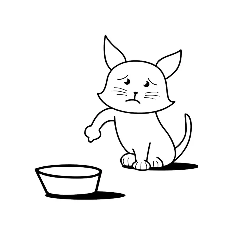 استیکر کد B8500 طرح گربه