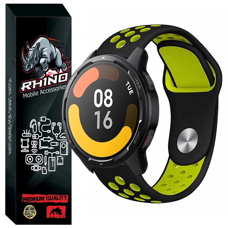 بند راینو مدل Nik Sport مناسب برای ساعت هوشمند شیائومی S1 Active