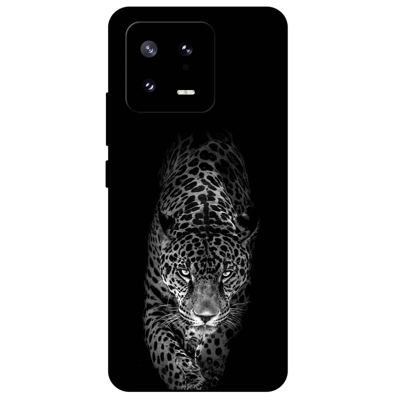 کاور مگافون طرح پلنگ مدل 1879 مناسب برای گوشی موبایل شیائومی 13