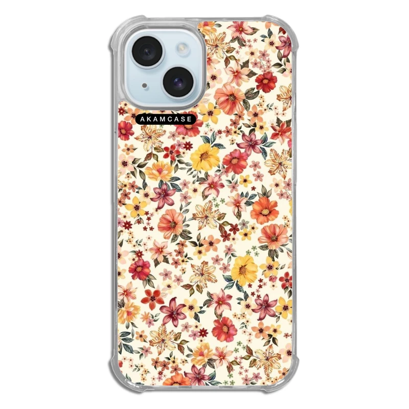 کاور آکام مدل AMC-WTA15-FLOWERS10 مناسب برای گوشی موبایل اپل iPhone 15
