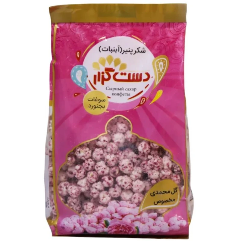 نقل گل محمدی دست گزار - 400 گرم