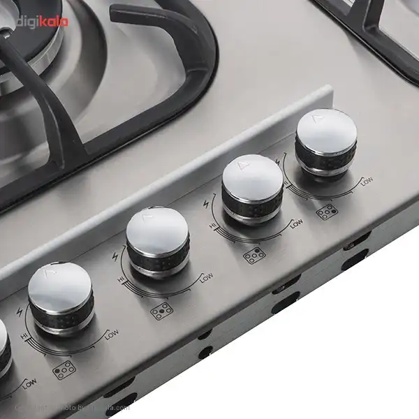 اجاق گاز صفحه ای استیل کن مدل 523S