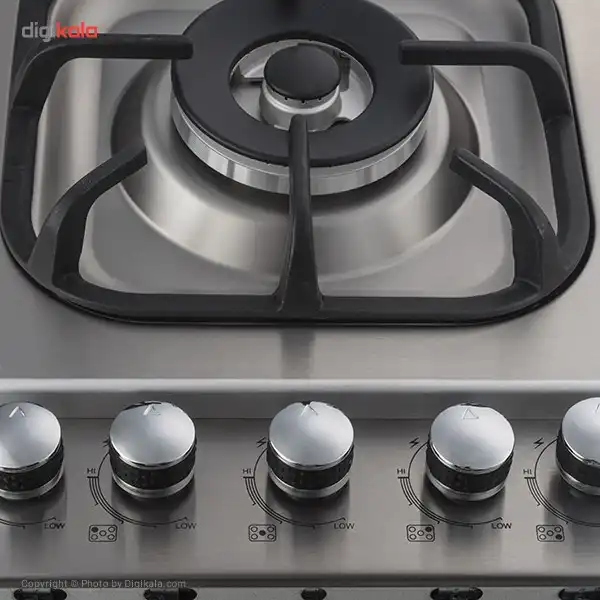 اجاق گاز صفحه ای استیل کن مدل 523S