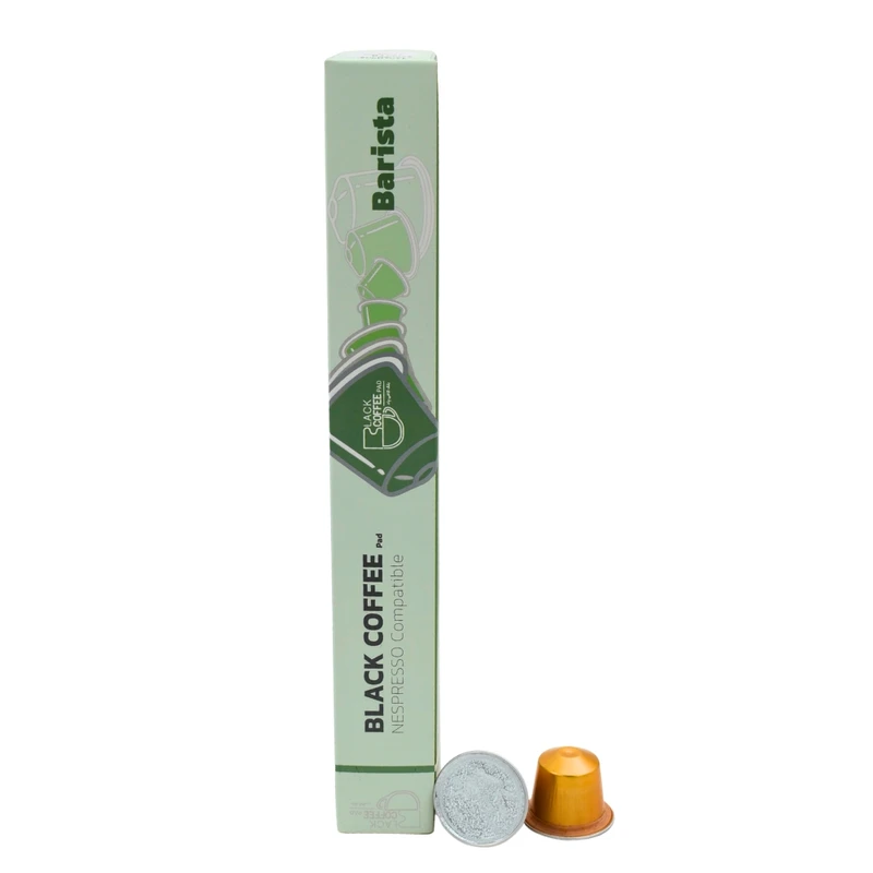 کپسول قهوه باریستا بلک کافی - 55 گرم بسته 10 عددی