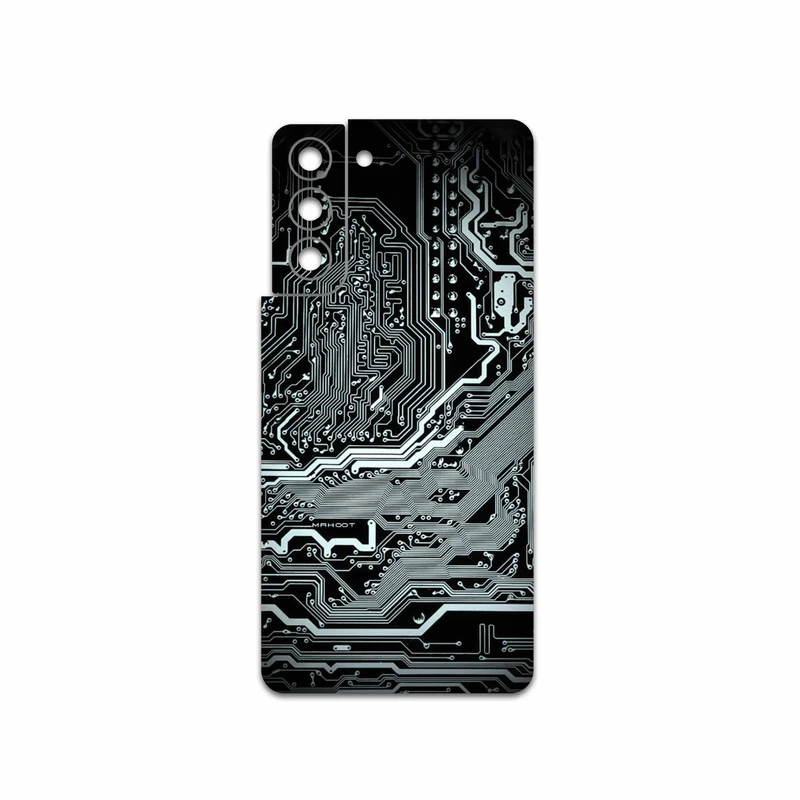 برچسب پوششی ماهوت مدل Black-Printed-Circuit-Board مناسب برای گوشی موبایل سامسونگ Galaxy S21 5G