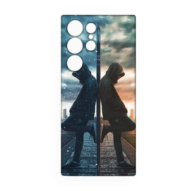 کاور طرح پسرانه کد 145 مناسب برای گوشی موبایل سامسونگ Galaxy S21 Ultra