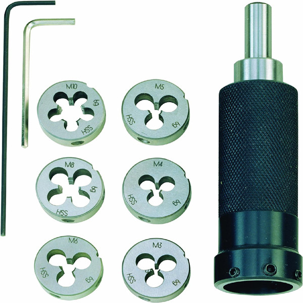 حدیده تراش کاری پروکسون مدل 24082 مجموعه 9 عددی