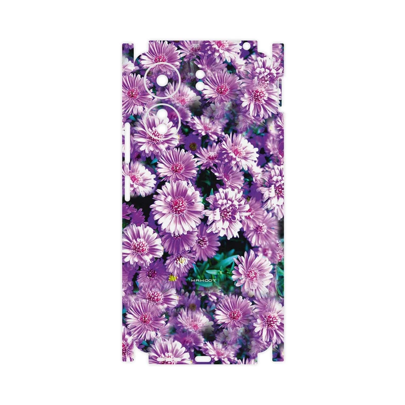 برچسب پوششی ماهوت مدل Purple_Flower-FullSkin مناسب برای گوشی موبایل شیائومی Poco C65