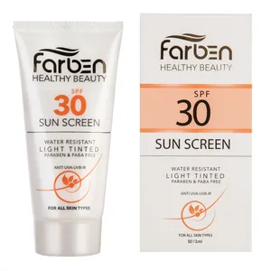 کرم ضد آفتاب فاربن مدل SPF30 حجم 50 میلی لیتر