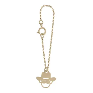 آویز ساعت طلا 18 عیار ماهک مدل MW0119