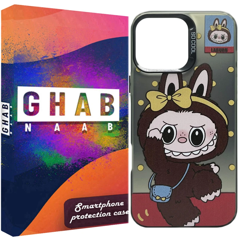 کاور قاب ناب مدل Socool طرح Labubu 04 مناسب برای گوشی موبایل اپل IPhone 13 Pro Max