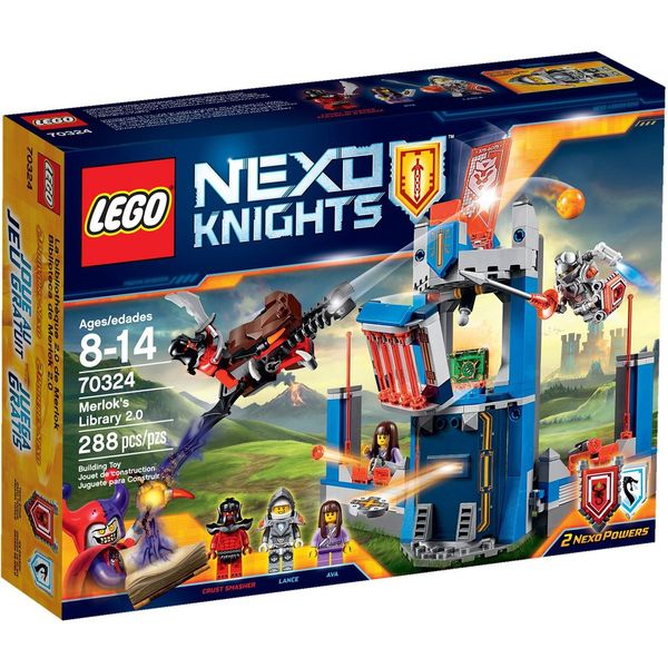 لگو سری Next Knights مدل Merloks Library 2.0 70324 لگو سری Next Knights مدل Merloks Library 2.0 70324