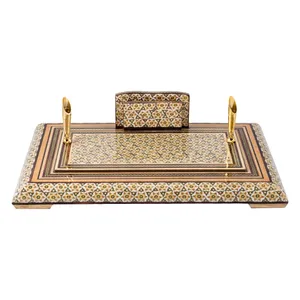 قلمدان خاتم کاری طهران گوهر مدل TG7239