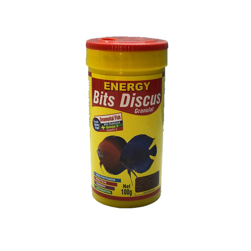 غذای ماهی انرژی مدل بیتس دیسکاس گرانول