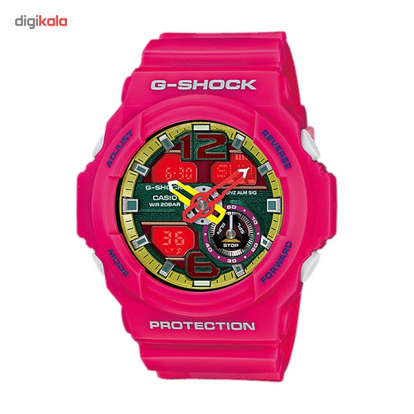 ساعت مچی عقربه‌ ای زنانه کاسیو جی‌شاک GA-310-4ADR