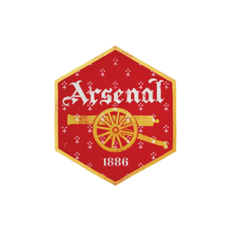 استیکر پارچه و لباس پاد آفرین مدل فوتبالی آرسنال کد 4084