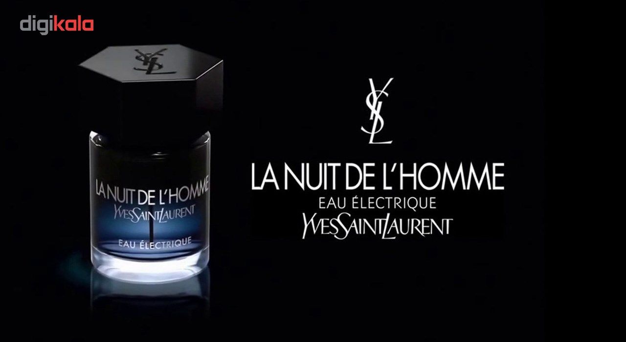 ادو تویلت مردانه لانکوم مدل La Nuit de L'Homme Eau Électrique حجم 100 میلی لیتر -  - 2