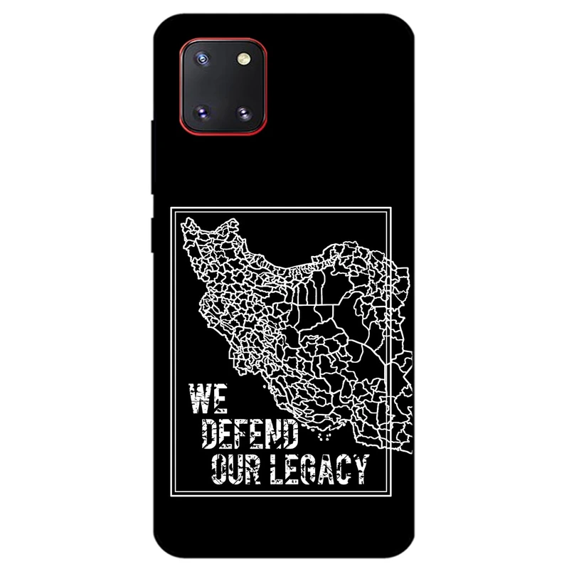 کاور مگافون طرح ایران مدل 1886 مناسب برای گوشی موبایل سامسونگ Galaxy Note 10 Lite         