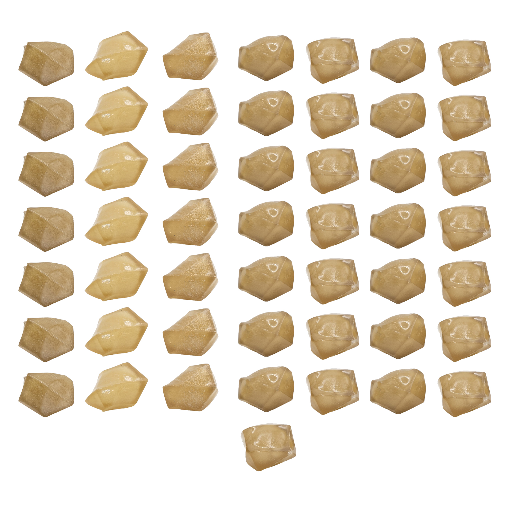 سنگ تزیینی آکواریوم مدل چند ضلعی کد 01 مجموعه 50 عددی