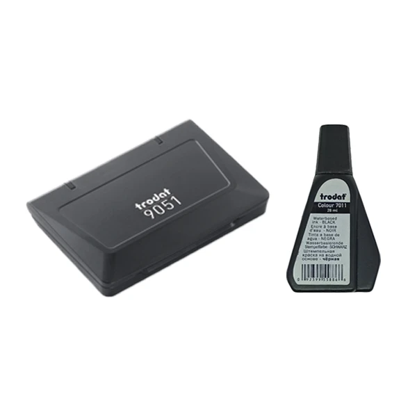 استامپ ترودات مدل 9051 به همراه جوهر بسته دو عددی