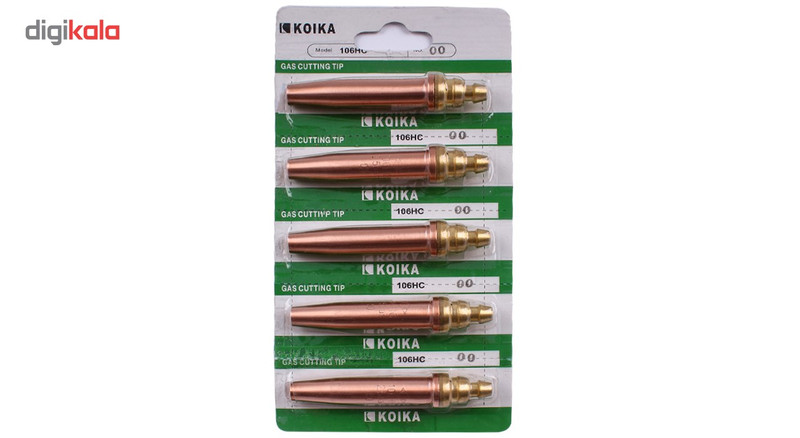 نازل برش هواگاز کوئیکا سایز 00 مدل KO106-00 بسته 5 عددی