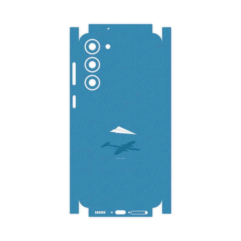 برچسب پوششی ماهوت مدل Minimal Paper Airplane-FullSkin مناسب برای گوشی موبایل سامسونگ Galaxy S23 Plus
