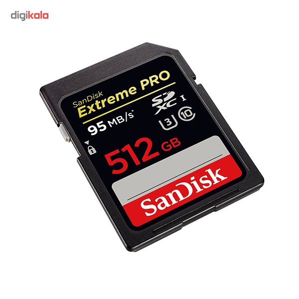 کارت حافظه SDXC سن دیسک مدل Extreme Pro کلاس 10 استاندارد UHS-I U3 سرعت 633X 95MBps ظرفیت 512 گیگابایت