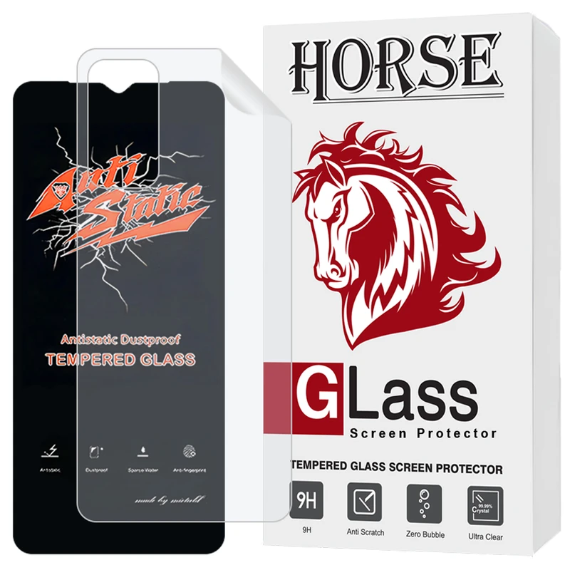 محافظ صفحه نمایش هورس مدل ANNH مناسب برای گوشی موبایل سامسونگ Galaxy F13 4G / M13 4G / F23 5G / M23 5G به همراه محافظ پشت گوشی