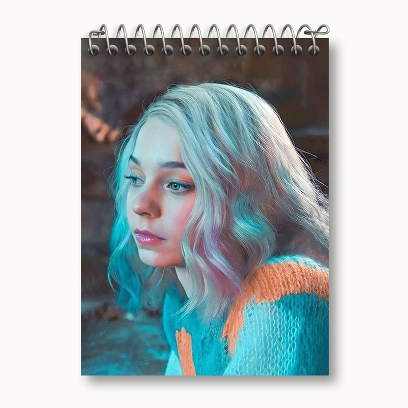 دفتر یادداشت 50 برگ خندالو مدل سریال ونزدی Wednesday کد 25246