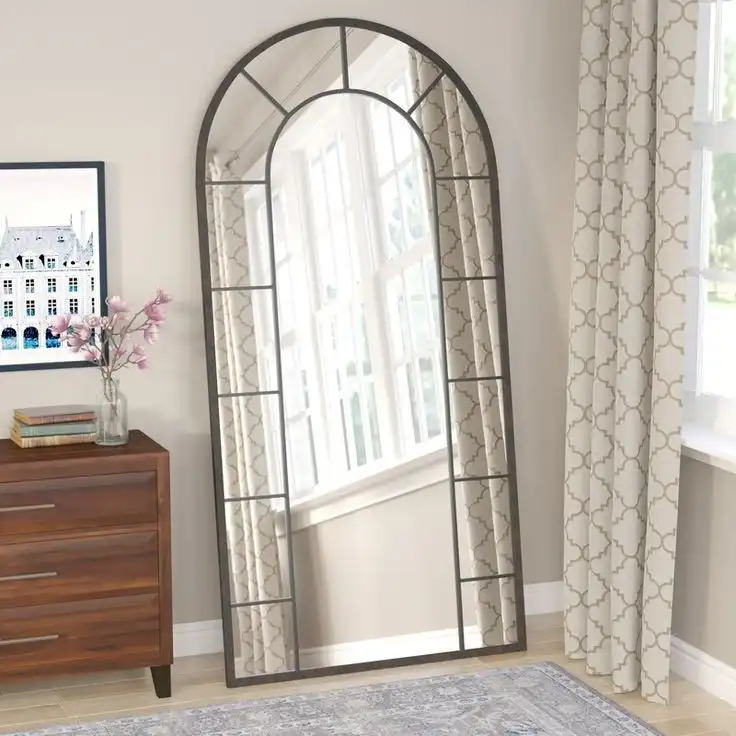 آینه تجسم مدل قدی فلزی ارغوان