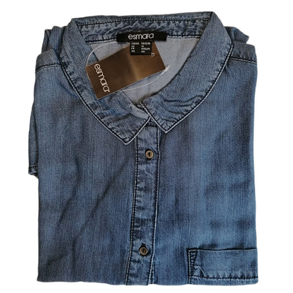 شومیز آستین بلند زنانه اسمارا مدل جین کد 10881751